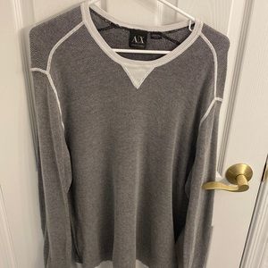 Armani Exchange Mens Long Sleeve Shirt